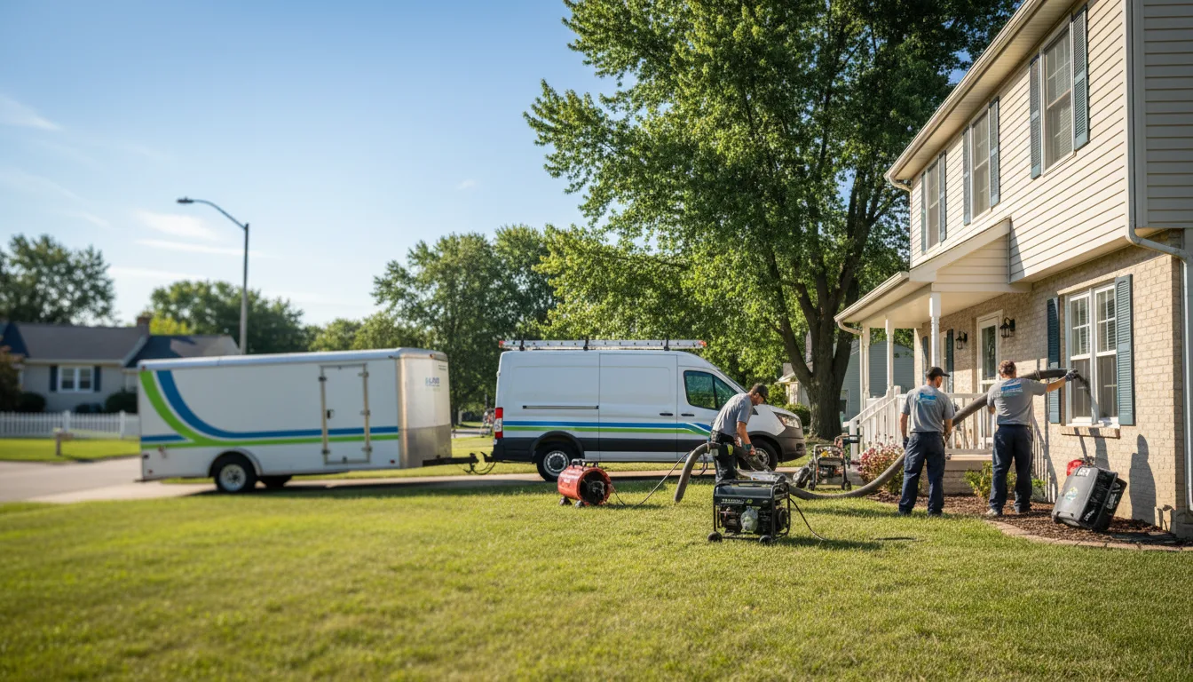 Flooded Basement Restoration And Cleanup With Repair in Nora Springs, IA near me